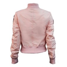 Womens Top Gun MA-1 Jacket With Patches