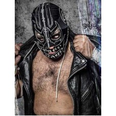 Evil Uno AEW Black Leather Vest