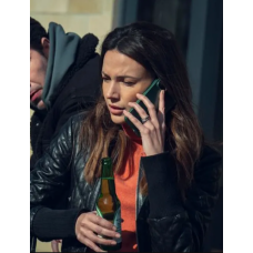 Fool Me Once Maya Stern Leather Jacket Fool Me Once Maya Stern Leather Jacket