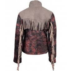 Maeve Wiley Sex Education Fringe Jacket