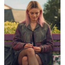 Maeve Wiley Sex Education Fringe Jacket