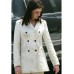 Anne Hathaway Get Smart White Leather Jacket