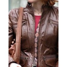 88 Minutes Alicia Witt Leather Jacket