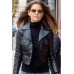 KATIE HOLMES IS VERY HAPPY RIGHT NOW LEATHER JACKET