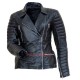 Sandra Bullock Black Leather Jacket