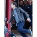 ANDY SAMBERG BROOKLYN NINE NINE LEATHER JACKET