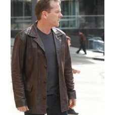 24 Series Jack Bauer Black Leather Jacket