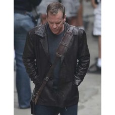 24 Series Jack Bauer Black Leather Jacket