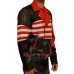 American Flag Biker Leather Jacket