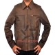 Inception Leonardo DiCaprio (Cobb) Brown Leather Jacket