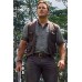 Owen Jurassic World Chris Pratt Brown Leather Vest