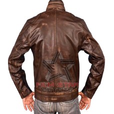 Lockout Guy Pearce (Snow) Leather Jacket