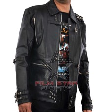 Michael Jackson Black Leather Jacket