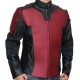 AntMan Red and Black Leather Jacket