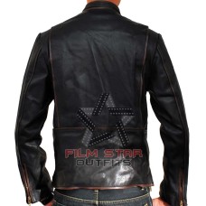 Tron Legacy Sam Flynn Leather Motorcycle Jacket