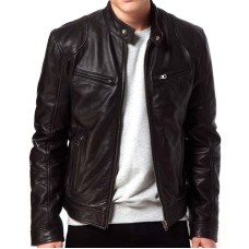 Alex Rider Stormbreaker Black Leather Jacket