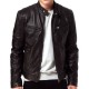 Alex Rider Stormbreaker Black Leather Jacket