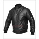 Men's Vintage Black Bomber Leather Jacket