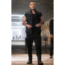 Jai courtney 2016 insurgent Leather vest