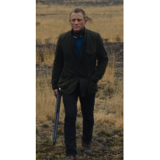 Skyfall Daniel Craig James Bond Barbour Leather Jacket