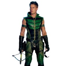 Justice League Smallville Arrow Hood Jacket